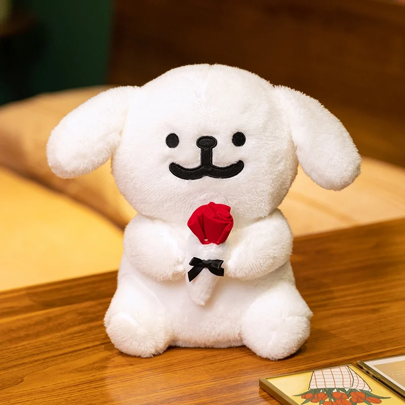 

28/38 см милая корейская мальтийская собака плюшевая игрушка мягкая кукла с животными мультфильм щенок дети мальчики девочки подарки на день рождения