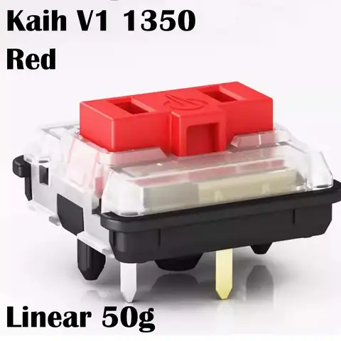 Kaih Low Profile Choc Switch V1 1350 Chocolate Keyboard for Low Profile Mechanical Keyboard White Brown V1 Switch