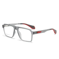 2024 New Sports Glasses Fashion Square Cycling Men's Glasses Frame Ultra-light Optical Prescription Eyeglass Frame Women 6810