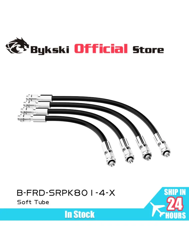 Złączka Bykski + Miękki Wąż Obrotowy Parker 801 Wysokociśnieniowy PC Chłodzenie Wodne do Górnictwa B-FRD-SRPK801-4-X — zdjęcie produktu 7