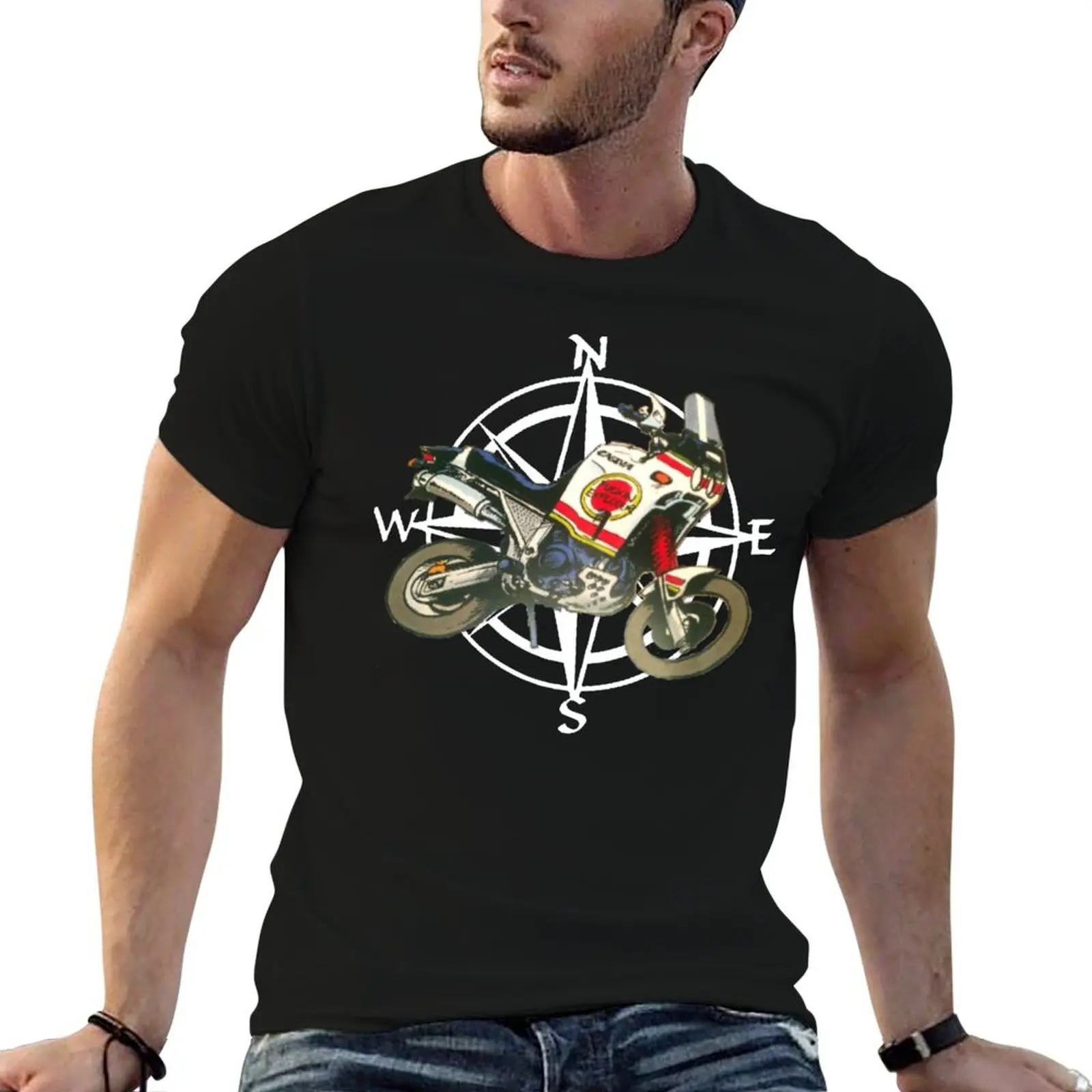 

t Elefant shirt man quality Compass t on shirt man high T-Shirt cotton luxury Cagiva Cartoon