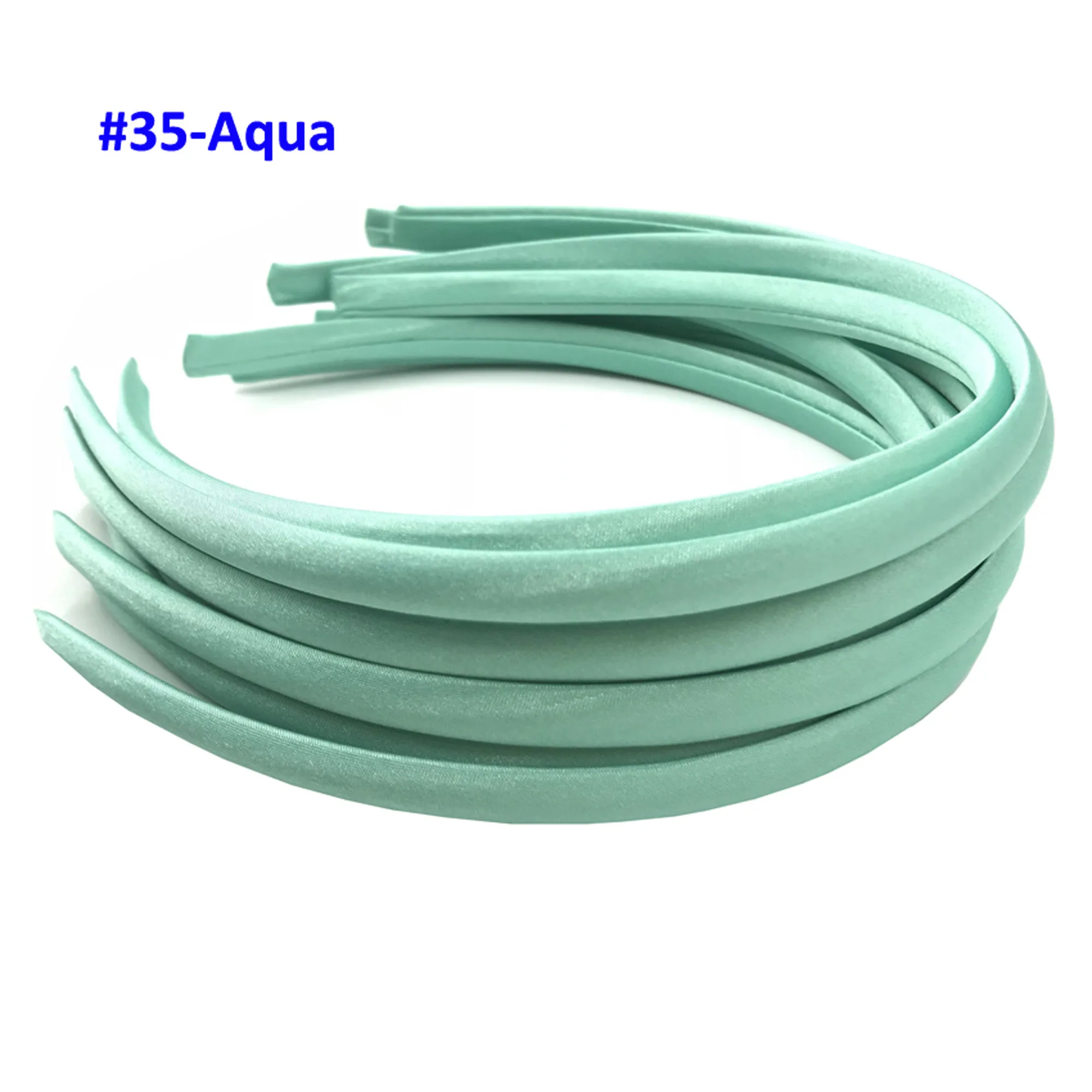 10 Stück/30 Stück mit Stoff überzogenes Haarband, 1 cm, Bonbonfarben, Harz-Stirnband, Mädchen-Haarband für DIY-Kopfbedeckungen, Boutique-Geschenke – Detail 32
