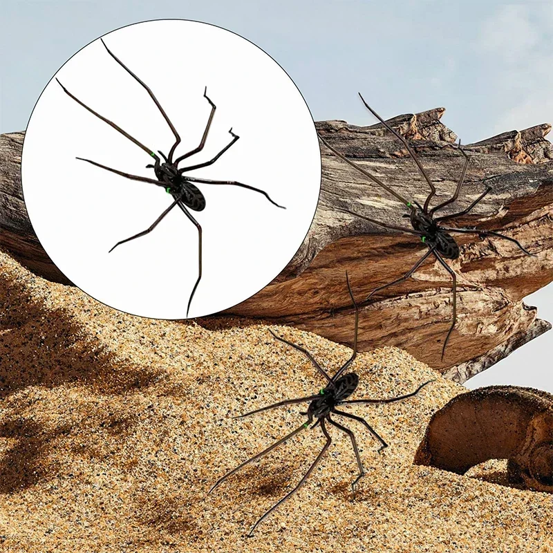 Imanes de araña para nevera, decoración divertida, novedad, accesorios magnéticos para nevera, imán de araña, accesorios de decoración para el hogar