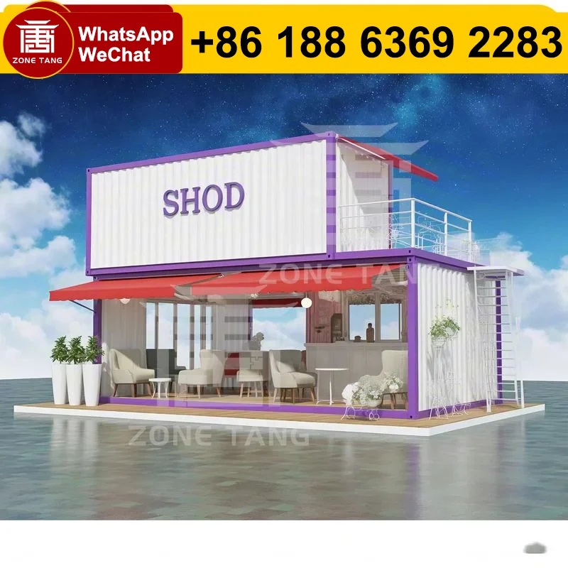 

Mobile House Hot Sale Cheap Tiny Houses Creative Container Factory Custom 20/40FT Prefabricated Holiday Home Eco-Friendliness