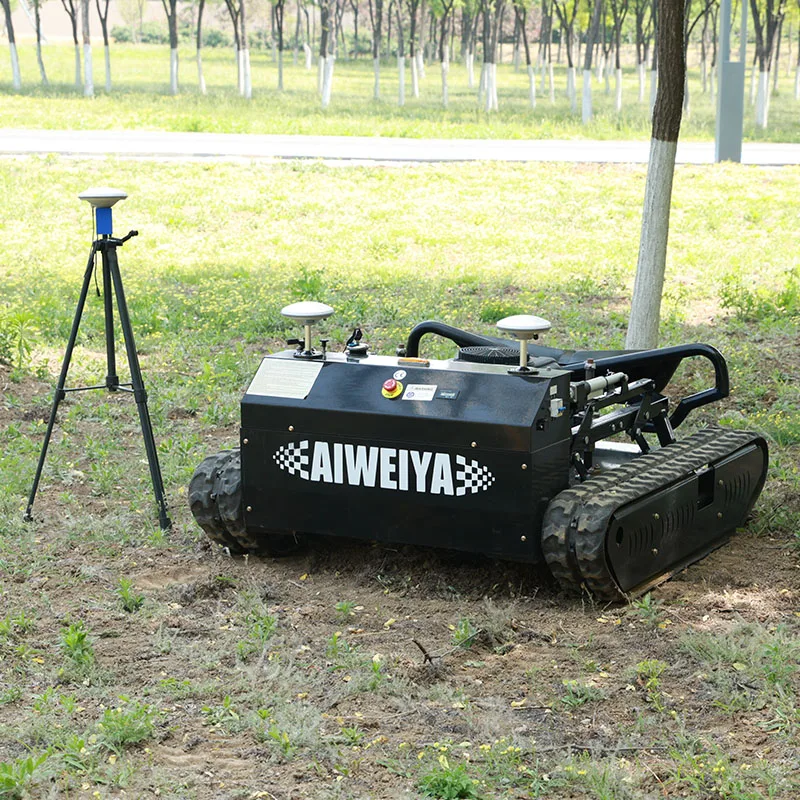 

Customized High-Power RC Lawn Mower Multi-Function Trimmer Weeder for Agricultural Forestry Use Remote Control Garden Care Equip