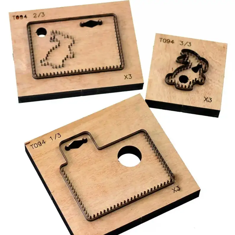 

Animal bag Custom Leather Punch Die,Leather Crafts Kraft Tool,Handmade Rabbit Card Bag Leather Cutting Die Cut Mold Set