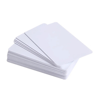 50Pcs/Lot 13.56Mhz Inkjet Printable PVC Card Fudan 1K S50 Chip for PVC IC Card for Epson Canon White Blank Card Printer