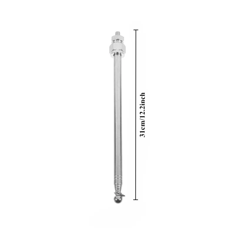 Motorcycle Flagpole Handlebar Mounting Stand Flag Pole Holder Accessories