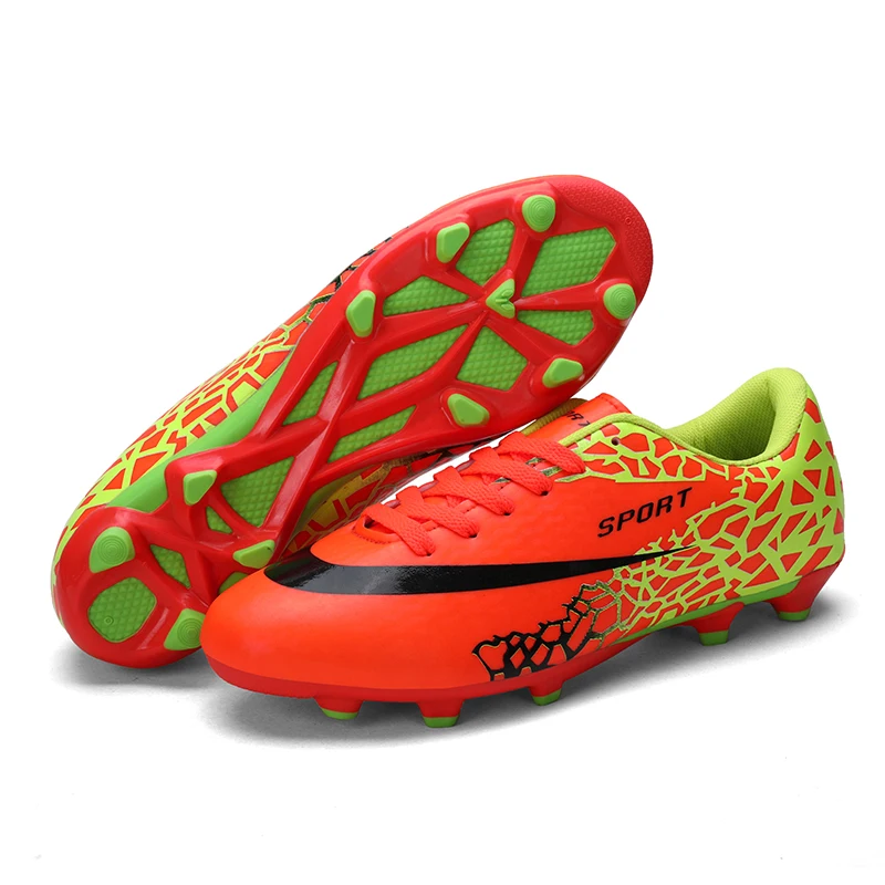 

New Man Soccer Shoes Professional Football Boots Teenager Sneakers Comfortable Outdoor Match Match Boys Non-Slip Sports Shoes