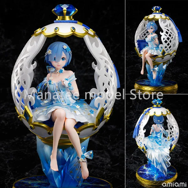 

Фигурка из ПВХ FuRyu Original ZERO-start Life in other World, фигурка Rem Egg Art версии, аниме модель, игрушки, коллекционная кукла, подарок