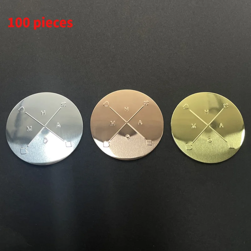 

10 0.Zhang.Custom.Custom waterproof metal logo golden aluminum perfume stickers cosmetic bottles labels