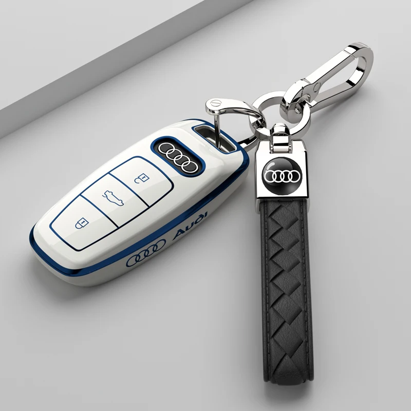 

TPU Suitable for 2025 Audi A6L keycase men's high-end A6 car supplies A3 special A8 buckle A7 decorative shell