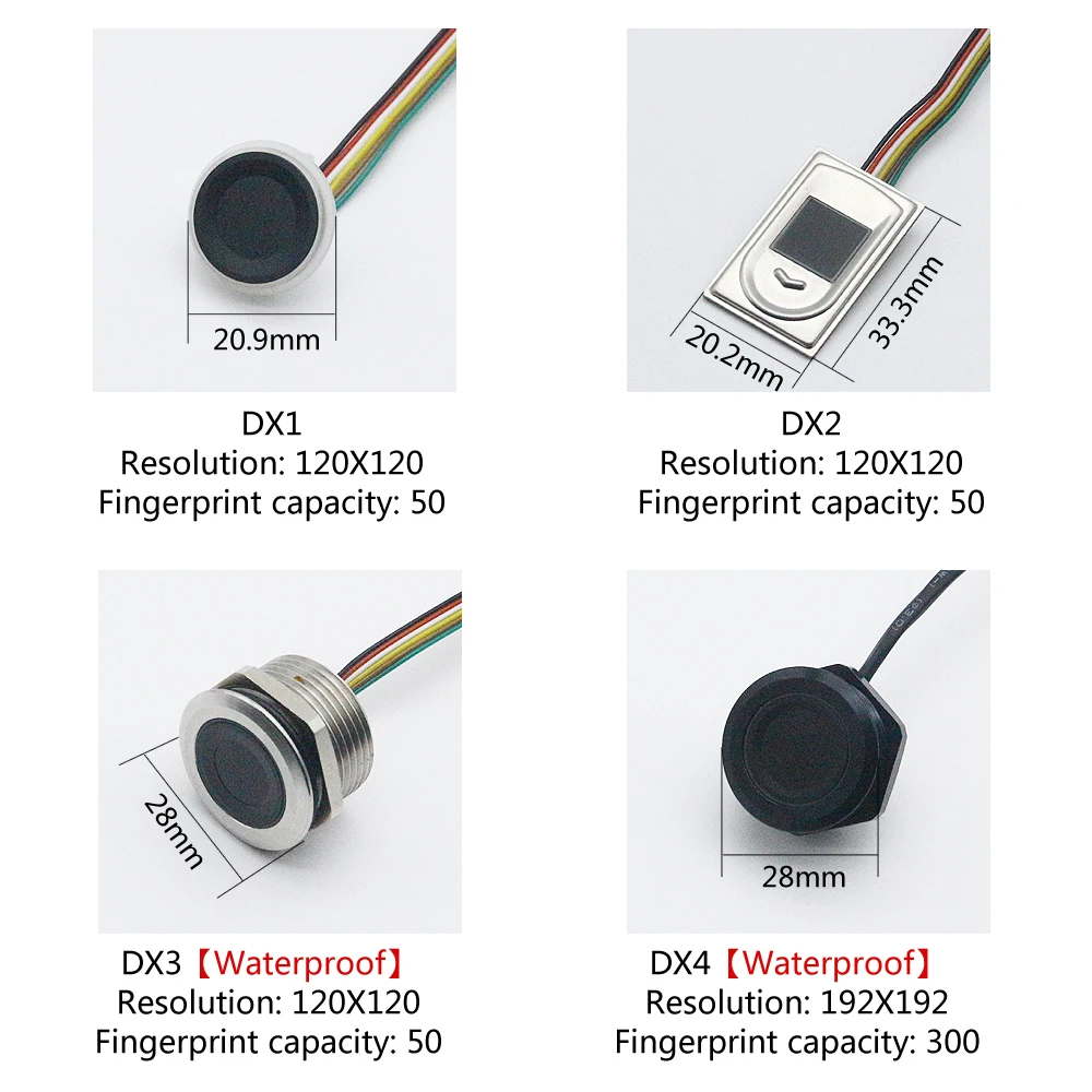 DC3V-15V controllo accessi impronte digitali serratura elettrica scheda di controllo serratura porta serratura elettromagnetica modulo di induzione