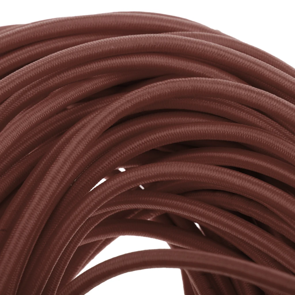 

High Strength Wear Resistant Elastic Shock Cord Bungee Rope for Marine Boat Trailer Roof Rack Tarp Canopy Kayak