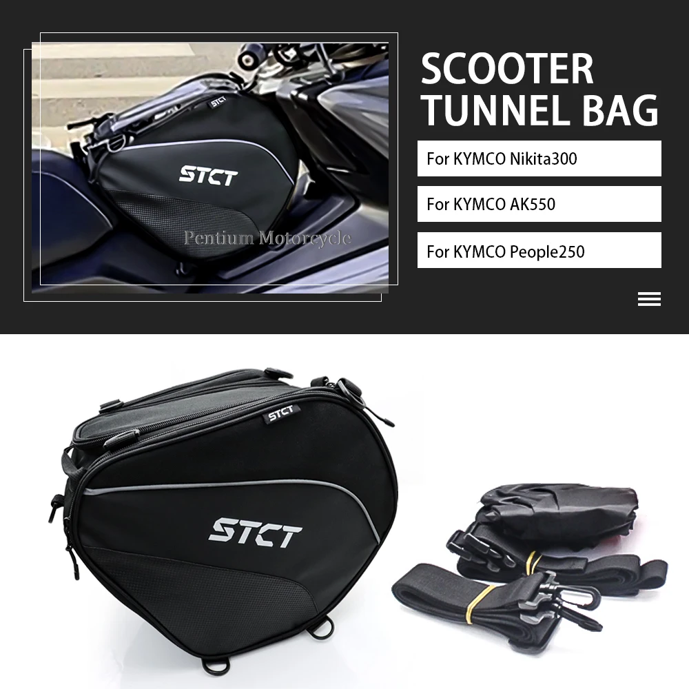 

Motorcycle Accessories Fuel Tank Bag Waist Bag Riding Travel Bag For KYMCO Nikita300 Nikita 300 AK550 AK 550 People250