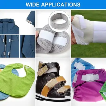 Uvolnitelné stahovací pásky na kabely, organizér na dráty, černý 15, 20, 25, 30 cm, nylonový suchý zip, popruhy, omotávka, zip, svazek, obvaz, stahovací páska, plastové zapínání 8 nejlepší prodej suché zipy - №7