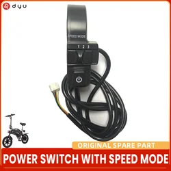 Original DYU Y16 Power Switch with Speed Mode 1 2 3 for DYU Ebike and JETSON HAZE Electric Bike