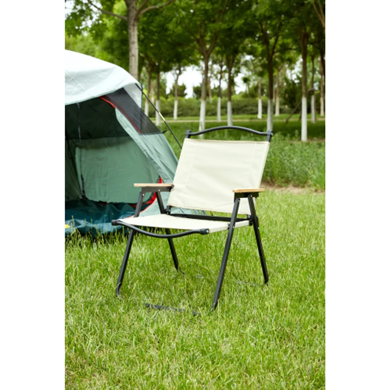 

1-Piece Folding Outdoor Chair for Indoor, Outdoor Camping, Picnics, Beach,Backyard, BBQ, Party, Patio, Beige