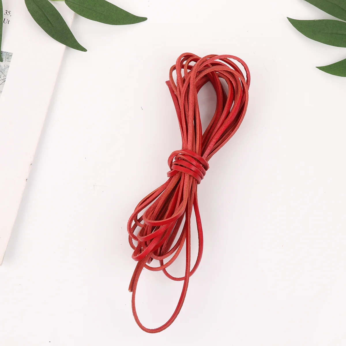 5 Meters Necklace Jewelry Making Lanyards Cords Head Layer Cowhide Rope