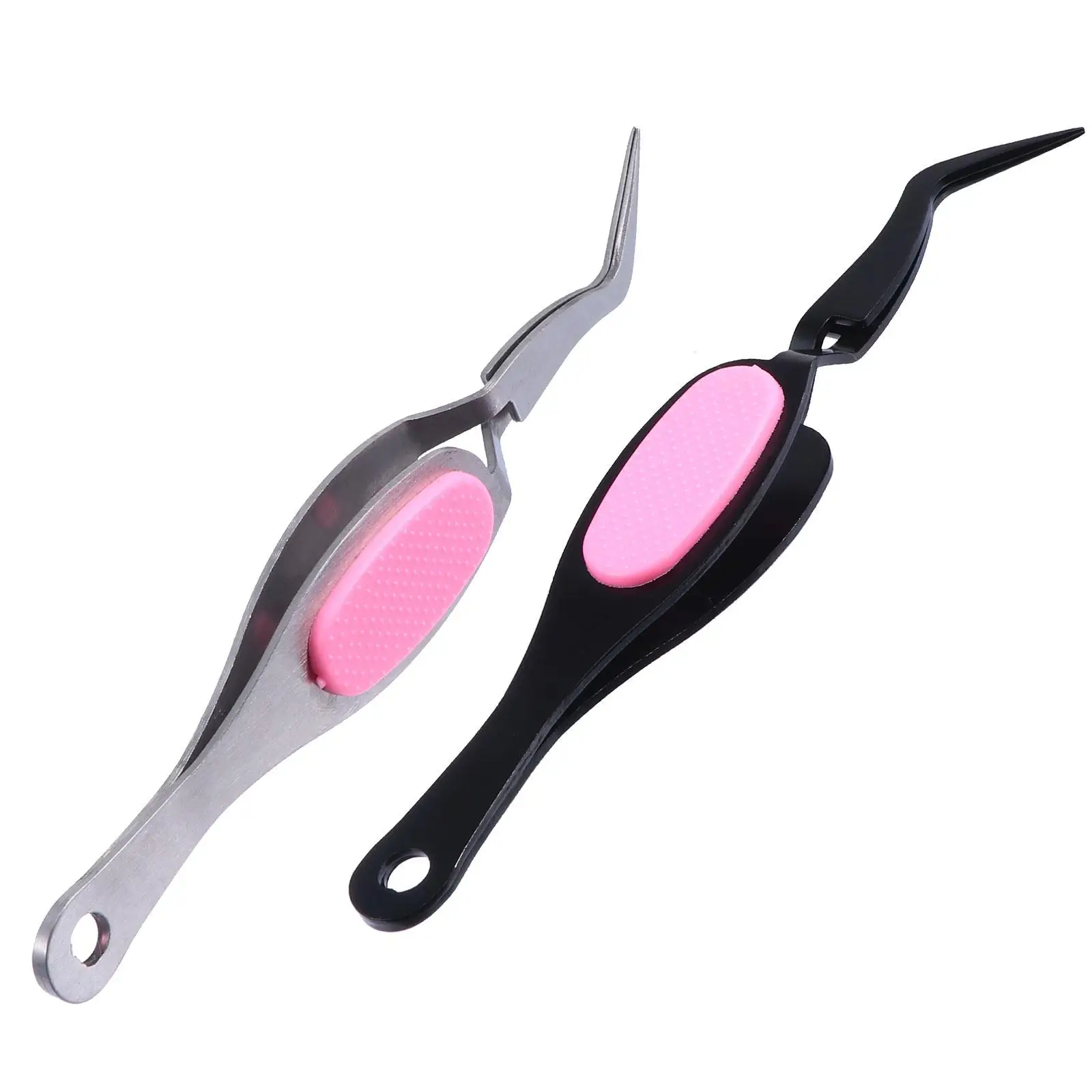 2 Pcs Sanding Tweezers Craft Precision Stainless Steel Ergonomic Embossing Model Building Tools Industrial Hand