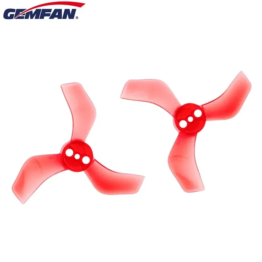 4Pairs Gemfan 1635 40mm 1.6X3.5X3 3-Blade PC Propeller 1mm 1.5mm Single Hole for RC FPV Freestyle Tinywhoop Drones DIY Parts - view 5