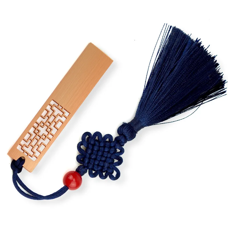 ฟรีที่กําหนดเองเลเซอร์แกะสลักโลโก้สีโลหะสไตล์โบราณบุ๊คมาร์ค USB2.0 แฟลชไดรฟ์ 4GB 8GB 16GB 32G 64GB 128GB