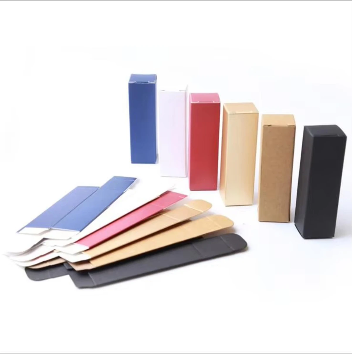 10pcs/lot 5G Lip Balm Tube Packaging Carton Box Lipstick Tubes Carton DIY Tool 25*25*85mm PJ15