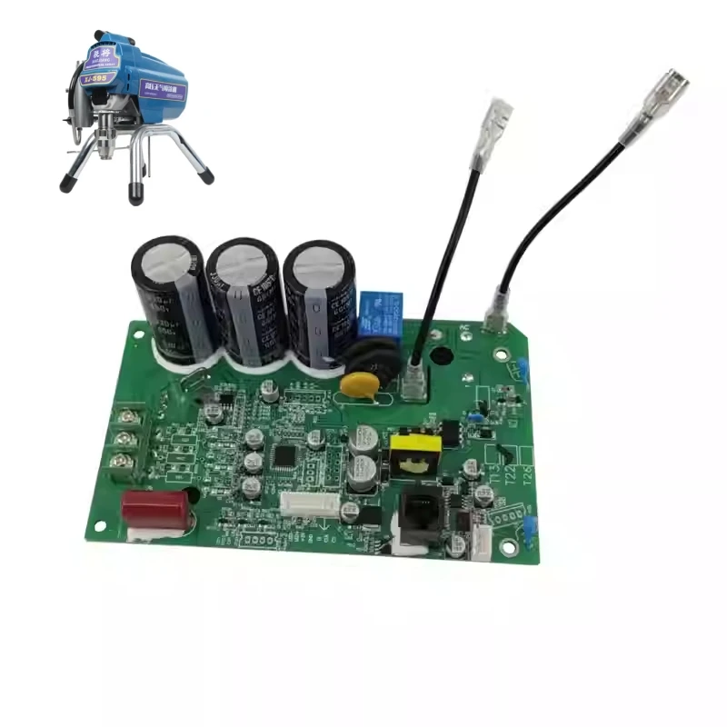 Original GuTuBao Xiaojiang Airless Paint Sprayer 495 595 Motherboard Wiring,Speed Controller Electric Paint Sprayer Tool Parts,circuit board,Sprayer mainboard