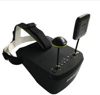 5.8G 40CH Diversity FPV EV800D Goggles with 5 Inch HD Screen DVR Recording, Built-in Battery for FPV Racing Drone RC Car