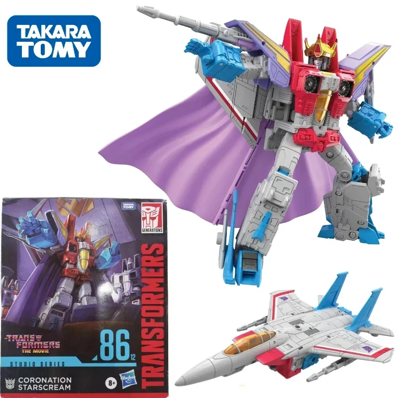 In voorraad Transformers SS-8612L-niveau Coronation Starscream Anime Karakter Action Figure Model Speelgoed Gift Collection anime figuur