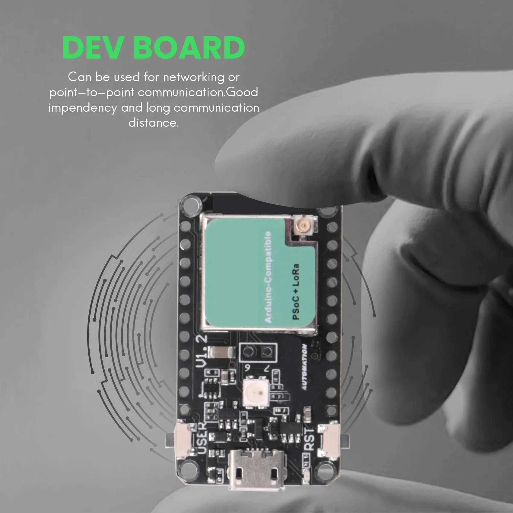 SX1262 LoRa Module 868 915 MHz LoRaWAN IoT Development Board ASR6501 MCU 128 KB Flash met Antenne voor Arduino
