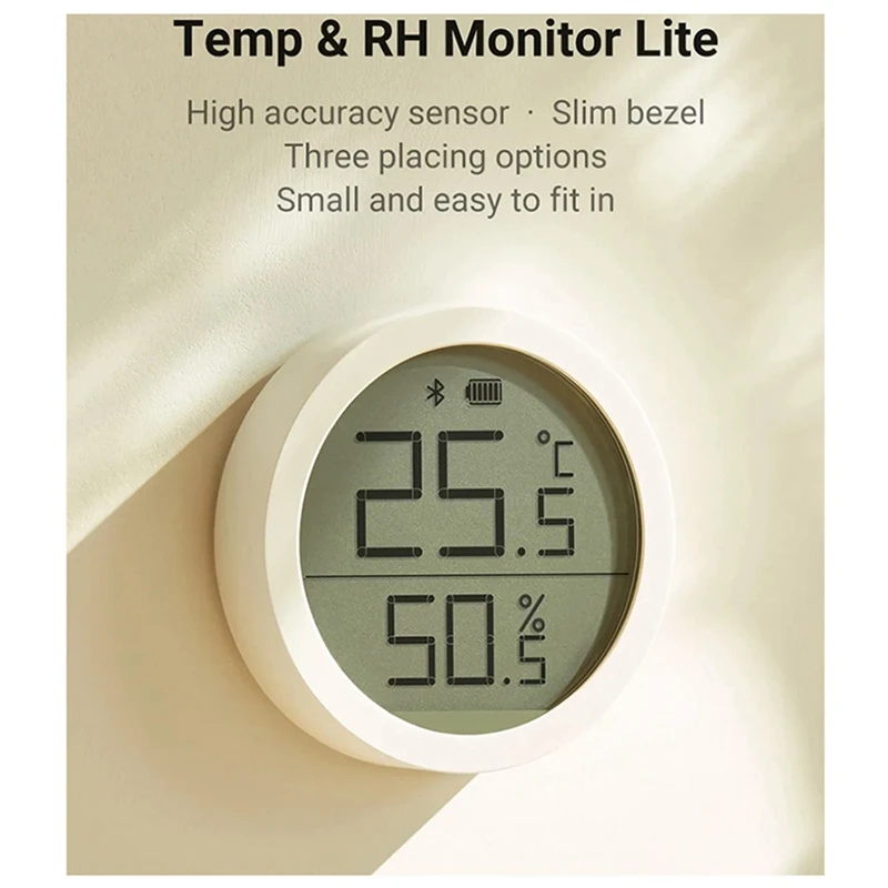 Digital Thermometer Hygrometer M Vision Bluetooth 5.0 High-Precision Electronic Ink Screen Works With Mi Home