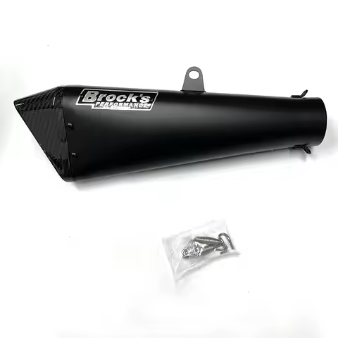 For s1000rr GSX1300R cbr1000rr R1 motorcycle exhaust system Brock Color Cover escape muffler with DB Killer Universal