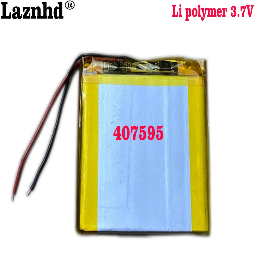 

3.7V battery 407595 Li polymer lithium battery 7,8,9 inch tablet PC lithiumion tablet, laptop 407595 3.7V 4000MAH tablet battery