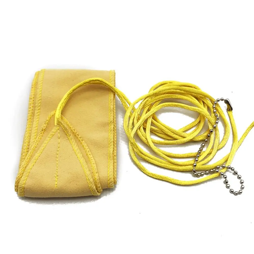 Cleaning Care Clarinet Cleaning Cloth with Strap Universal Inner Chamber Cleaner Dust Remover Instrument Accessory