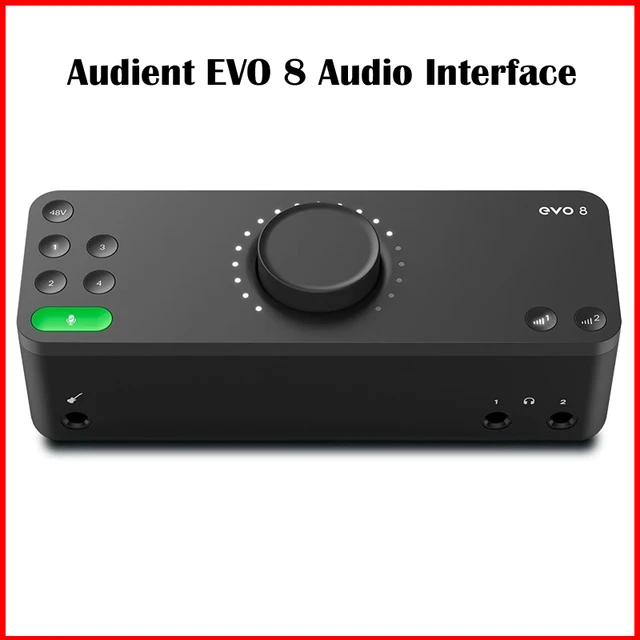 Audient EVO8 4-In / 4-Out Audio Interface Portable Professional Live  Recording & Editing Sound Card Arranger Smart Controller - AliExpress