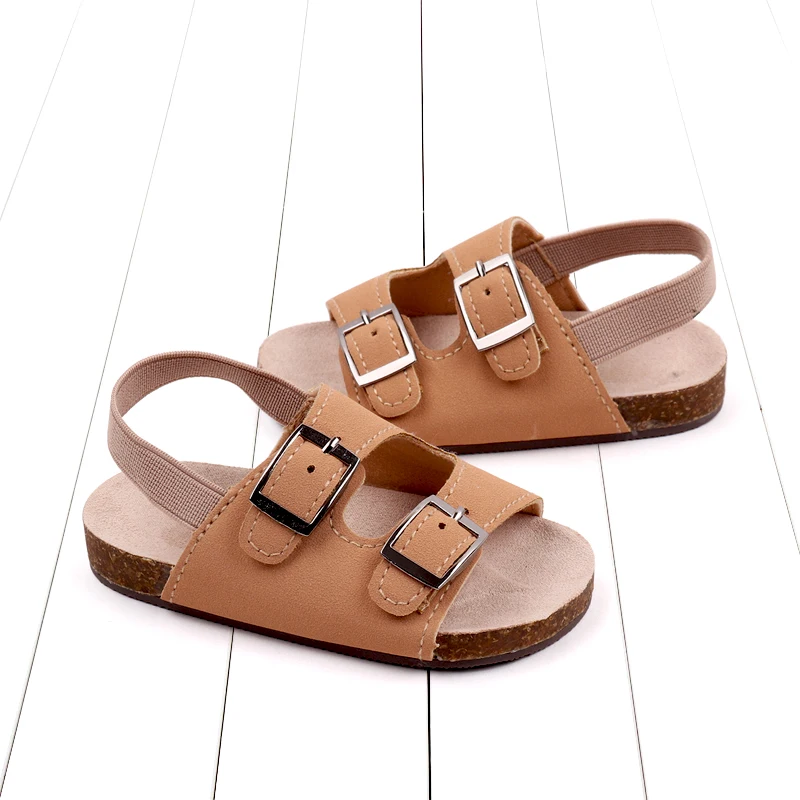 أحذية أطفال عصرية جديدة لعام 2025 صندل صيفي عالي الجودة للأولاد والبنات حديثي الولادة من عمر 0 إلى 18 شهرًا أحذية للأطفال الرضع BCS3129