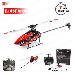 Wltoys XKS K110S helikopter RC BNF RTF 2.4G 6CH pilot zdalnego sterowania 3D 6G System bezszczotkowy silnik RC mały Quadcopter zabawka prezent dla chłopca