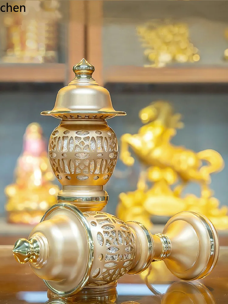 YFY  Buddha Front Decoration Household Wealth God Buddha Supplies Collection Offering Supplies