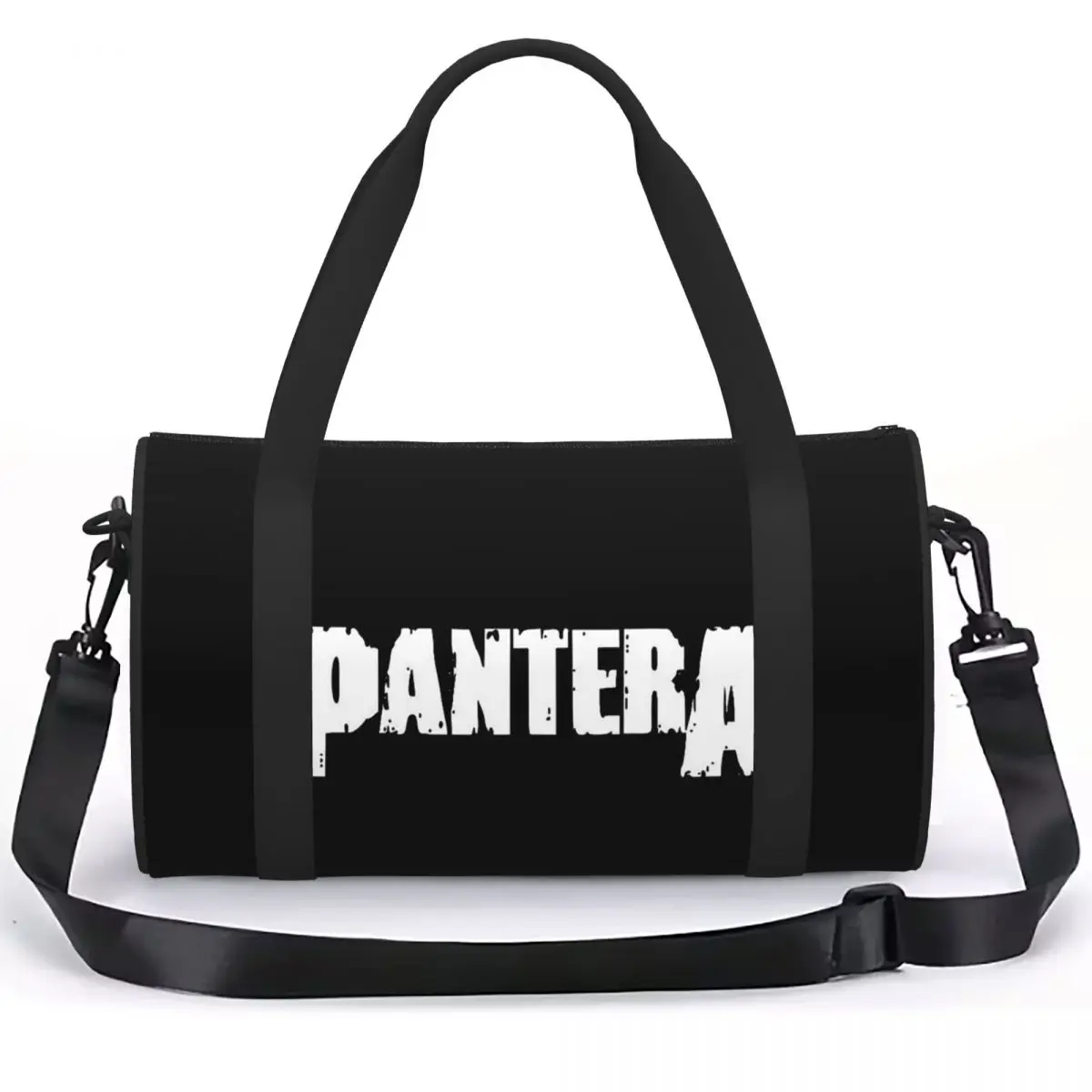Pantera Heavy Metal Band Music Luggage Bag Multi-Functional Duffle Tote Bag Handbags Gym Bags Fitness Bag for Boys Girls