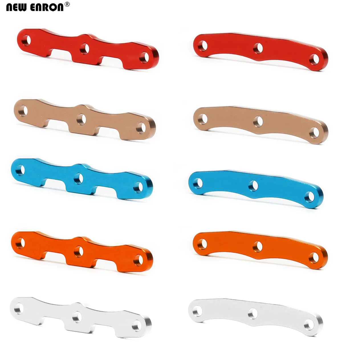 NEW ENRON Alloy #6823 Front / Rear Bulkhead Tie Bars Arm Brace for RC Traxxas 1/10 Slash 4x4 Ultimate Platinum Rustler Stampede