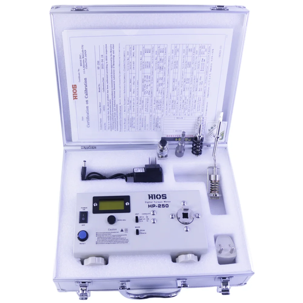 HP-250 Digital Torque Meter Torque Force Tester 5.0~250 (Kgf.cm) 0.50~25.0N.m Wrench Torque Tester