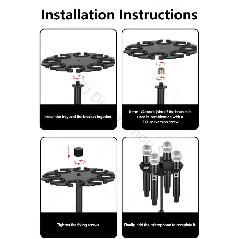 96BA Platzsparendes Clip-Rack mit 8 Steckplätzen für einfachen Zugriff bei Live-Auftritten und Studioproduktionen – Detail 5