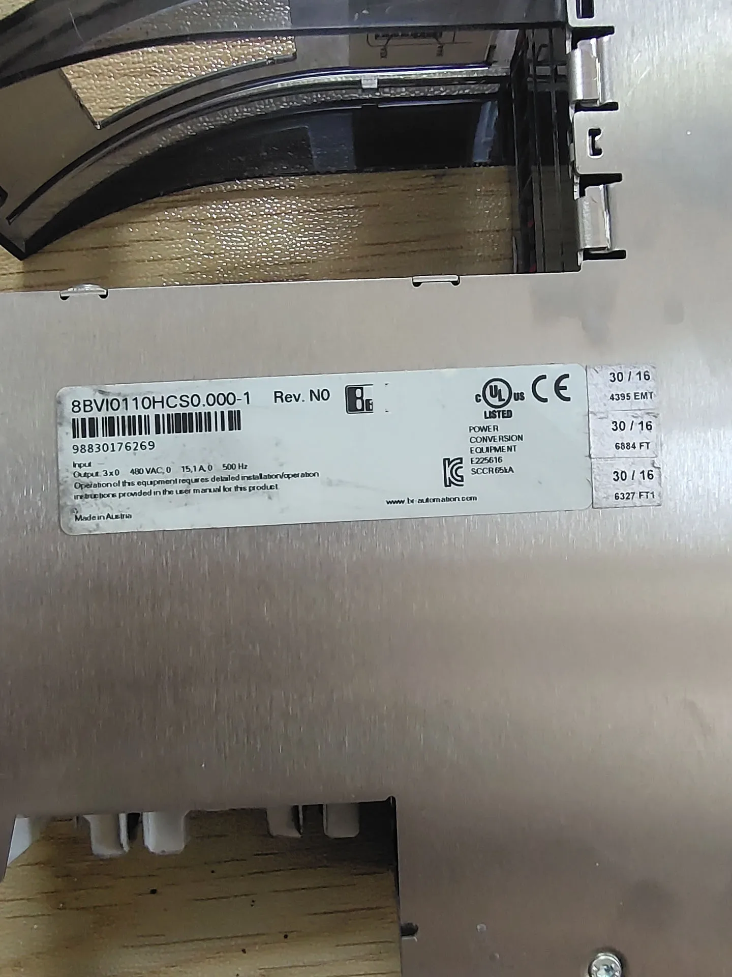 8BVI0110HCS0.000-1 Сервопривод для B&R