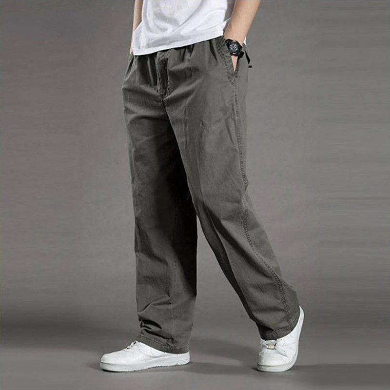 Calça cargo estilo militar masculina, moletom de algodão puro, moda verão, nova marca, 2022