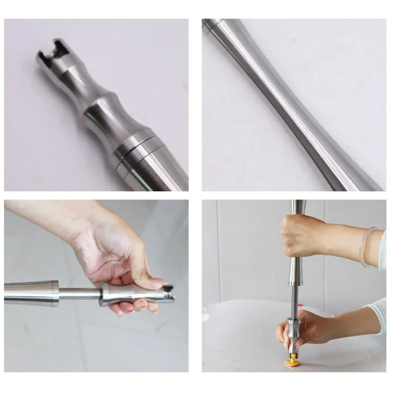 Stainless Steel Slide Hammer Dent Puller Kit With Storage Retractable Stainless Steel Car Dent Repair Tool 3