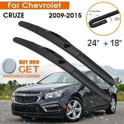 Car Wiper For Chevrolet CRUZE 2009-2015 Windshield Rubber Silicon Refill Front Window Wiper 24