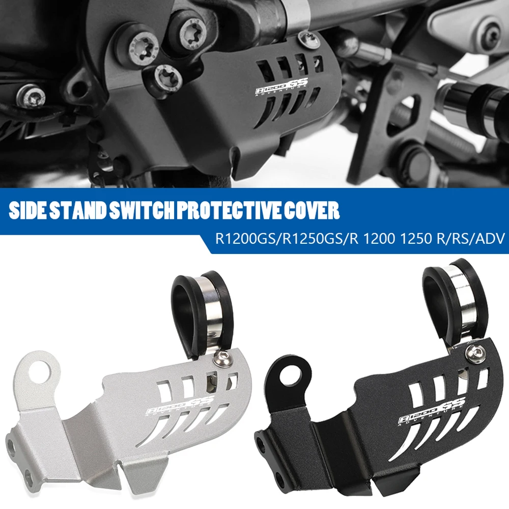 

For BMW R1200GS/R1250GS/R1200R/R1250R/R1200RS/R1250RS/R 1200 1250 GS LC Adventure Motorcycle Side Stand Switch Protection Cover