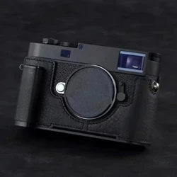 For Leica M11 Handle Grip Protective Sleeve Arca-Swiss RRS Base Handwork Photo Camera Leather Cowhide Bag Whole Body BOX Case