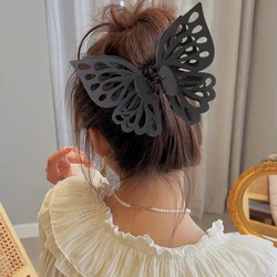 13.5cm Large Size Butterfly Hair Claw Clip Hair Crab For Women Ponytail Holder Hairpins Claws Girls Fashion Hair Accessories